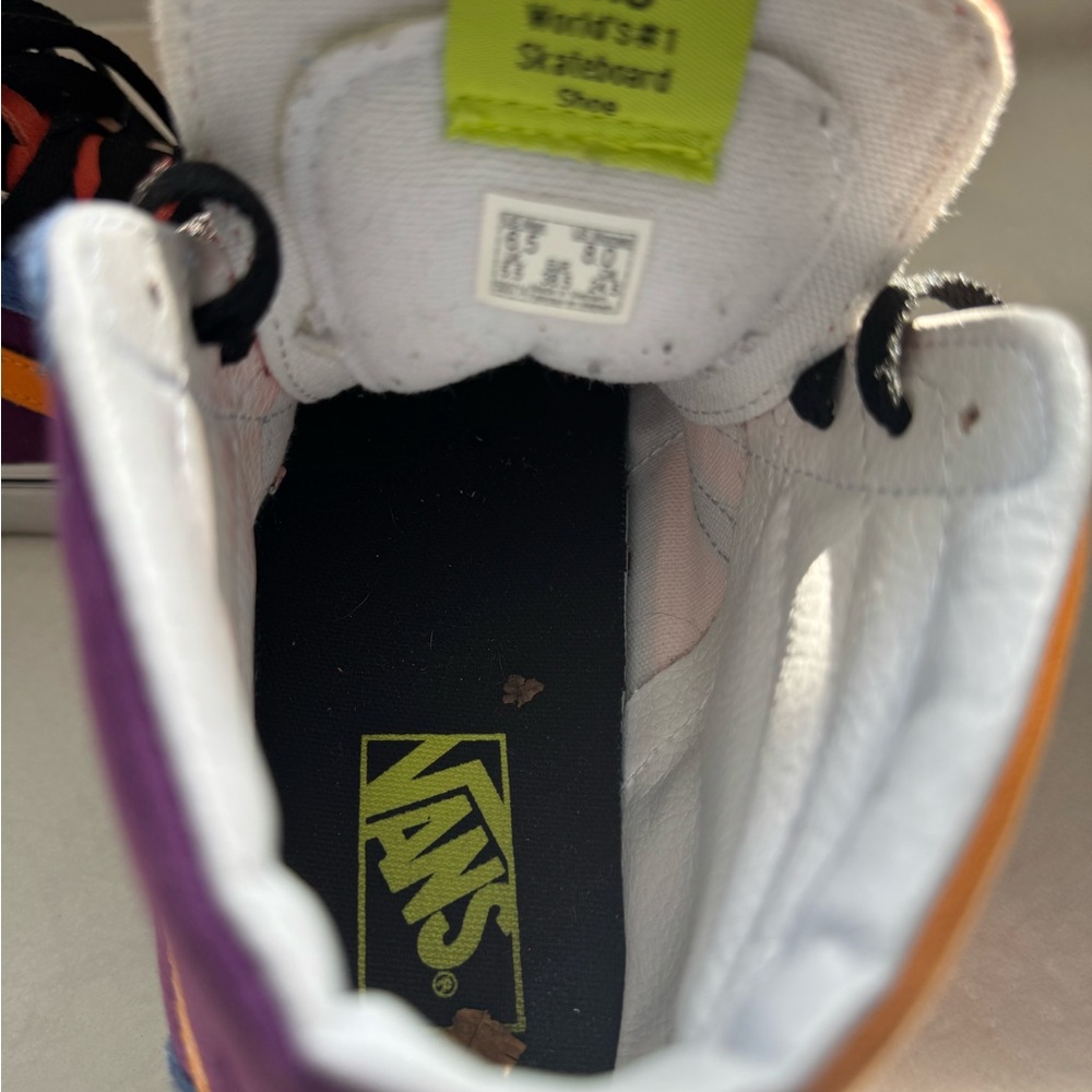 Vans High-Top Off the Wall Sneakers Women’s 8, Men’s 6.5 - Picture 9 of 15